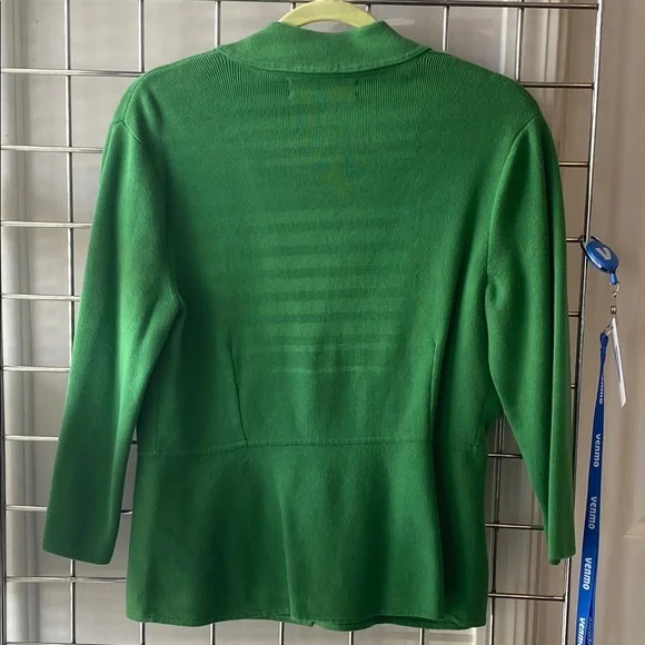 Jones New York Green Women's Jacket - Picture 3 of 3